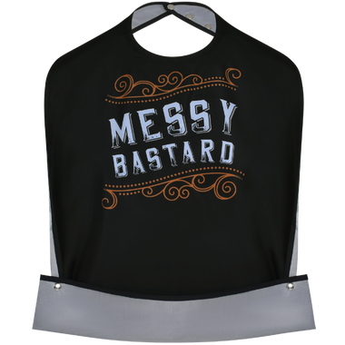 Messy Bastard - Funny Adult Bibs