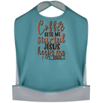 Coffee & Jesus - Funny Adult Bib