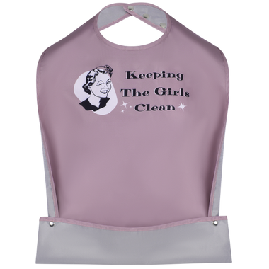 Keepin the Girls Clean - Funny Adult Bib