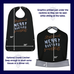 Messy Bastard - Funny Adult Bibs