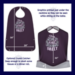 Eat Sweet - Funny Adult Bibs