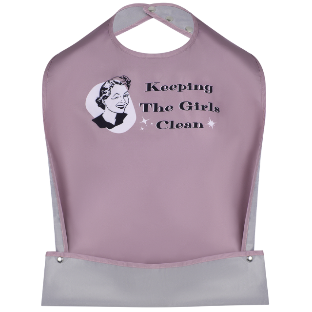 Keepin the Girls Clean - Funny Adult Bib