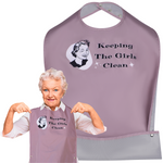 Keepin the Girls Clean - Funny Adult Bib